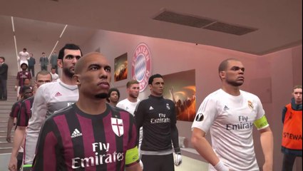 PES 2016 A C  Milan 0   2 Real Madrid -SuperStar