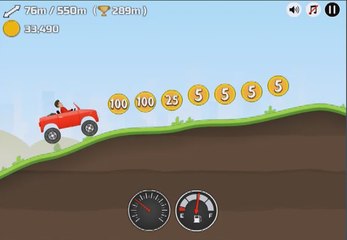 Hill Climb Racing Gameplay