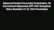 [PDF Download] Advanced Parallel Processing Technologies: 7th International Symposium APPT