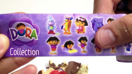 3 Dora The Explorer Surprise Eggs Unboxing - Toy Review