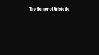 [PDF Download] The Homer of Aristotle [PDF] Online