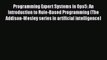 [PDF Download] Programming Expert Systems in Ops5: An Introduction to Rule-Based Programming