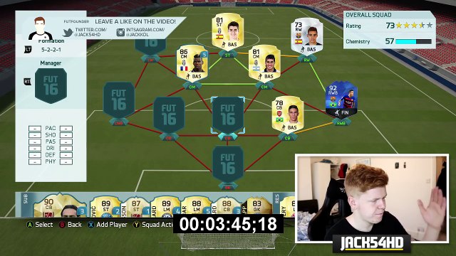 FIFA 16 7 MINUTE SQUAD BUILDER WITH TOTY 92 DANI ALVES! Speed Squad Builder