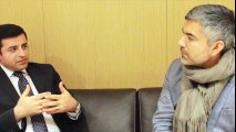 Rencontre avec Selahattin Demirtas, co-président du HDP