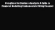 [PDF Download] Using Excel for Business Analysis: A Guide to Financial Modelling Fundamentals