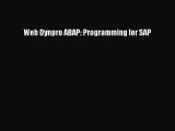 [PDF Download] Web Dynpro ABAP: Programming for SAP [Read] Full Ebook