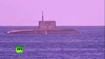 FIRST VIDEO: Russian submarines target ISIS in Syria from Mediterranean