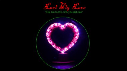 Quà Tặng Độc Đáo Hình Trái Tim Lovi Big Love-at-night-[www.quatraitim.com]