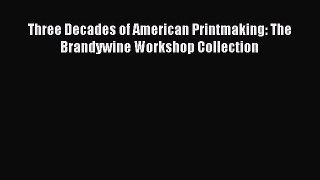 Three Decades of American Printmaking: The Brandywine Workshop Collection  Free Books