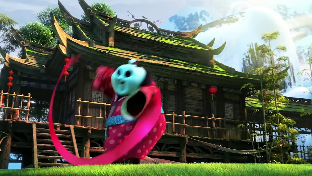 KUNG FU PANDA 3 Music Video - Nunchuck Princess (2016) Jack Black Animated Comedy Movie HD