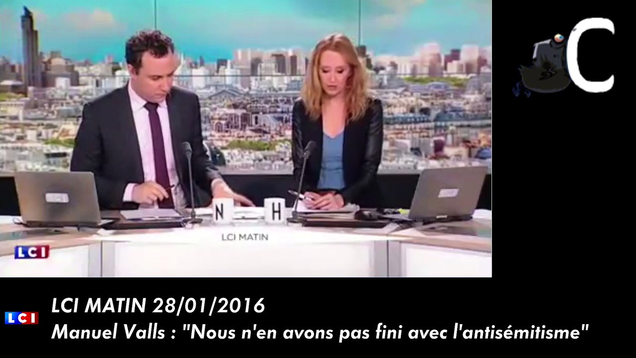 Manuel Valls  : "Nous n'en avons pas fini avec l'antisémitisme"