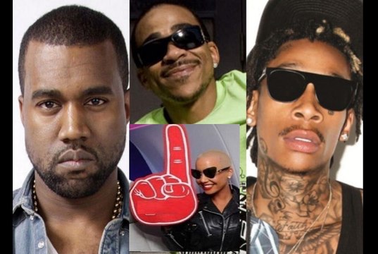 Kanye West VS Wiz Khalifa & Amber Rose Twitter Beef + Max B Waves Explained