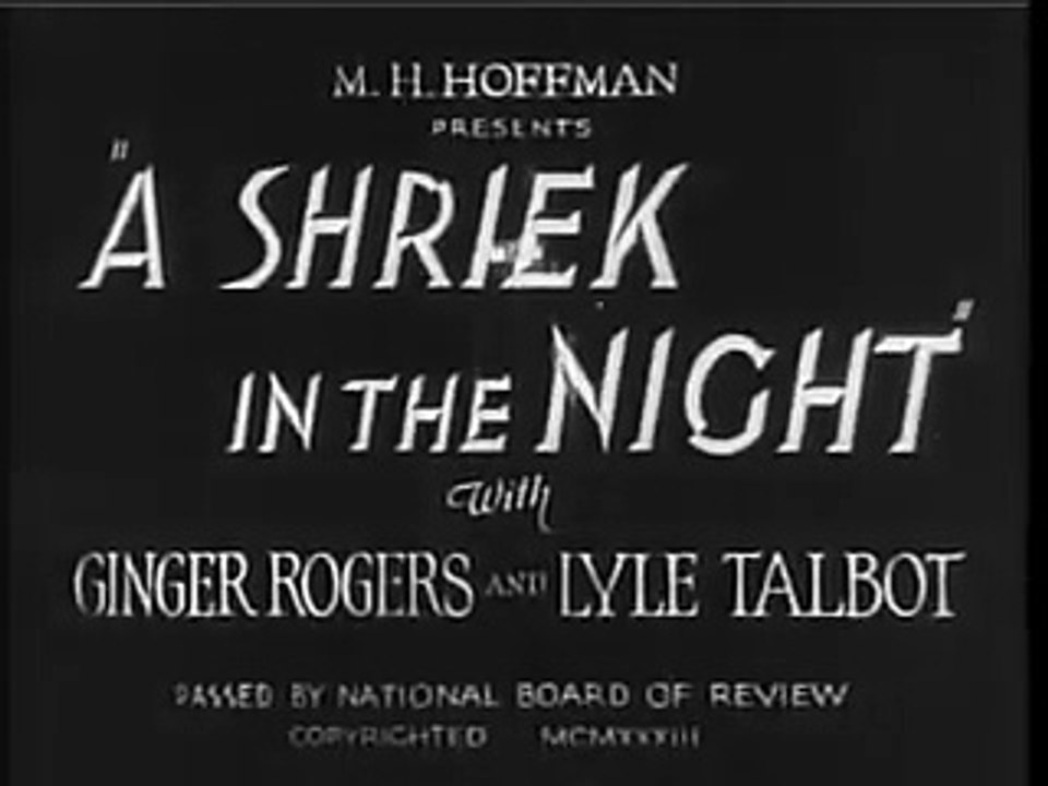 A Shriek in the Night (1933) Mystery Movies Full Length English
