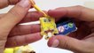 SpongeBob and The Penguins of Madagascar Kinder Surprise Chocolate Eggs Unwrapping
