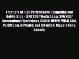 [PDF Download] Frontiers of High Performance Computing and Networking - ISPA 2007 Workshops: