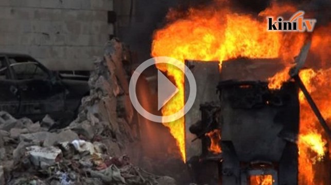 8 maut, serangan bom kereta di luar istana presiden