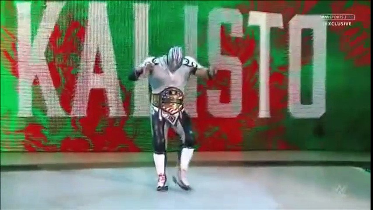 Smackdown January 28, 16; United States Championship Match Kalisto V/s Neville