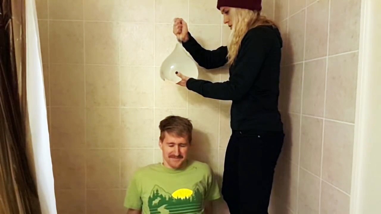 Jim and Sher try the Condom Challenge