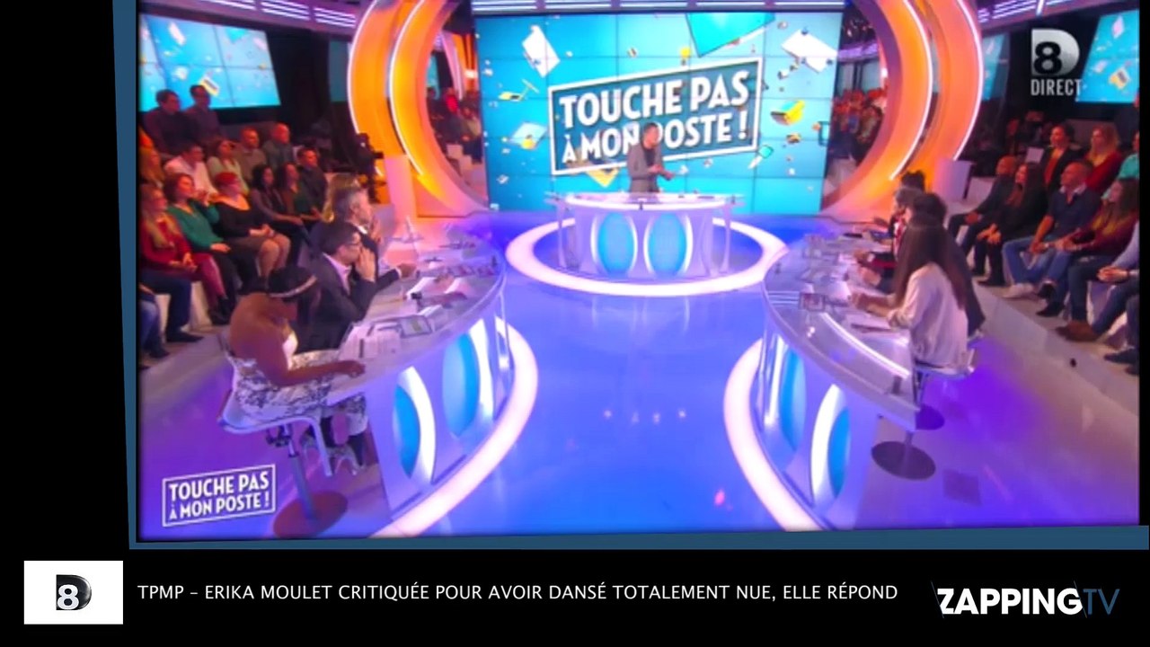 TPMP – Erika Moulet critiquée pour avoir dansé totalement nue, elle répond ! (Vidéo)
