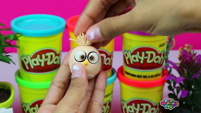 The Angry Birds Movie - Play Doh Making Hatchlings, the Adorable Baby Birds (FULL HD)