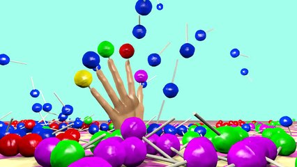 Lollipop Finger Family - Daddy Finger Song for Children, Kids and Toddlers