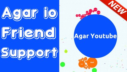 Agar.io Supporting Friend Gameplay Highest Score (10.000+)