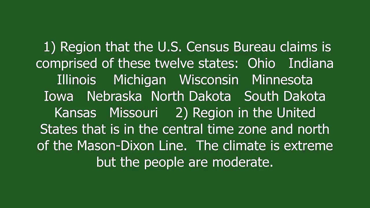 Midwest meaning and pronunciation