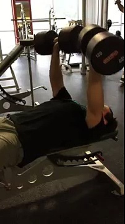 Impact Fitness. Dumbell Bench with 120's