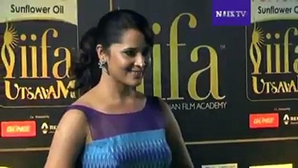 anasuya hot back