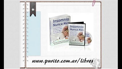 Insomnio Nunca Mas