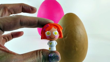 HUGE Lalaloopsy Surprise Eggs ★ Building Play Doh Toy Giant Egg Surprises! Enormes Huevos Sorpresa