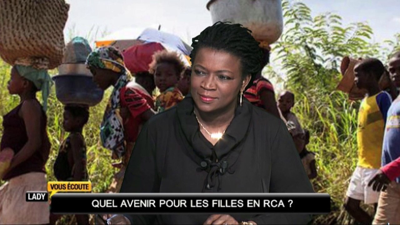 Lady vous écoute du 090215 QUEL AVENIR POUR LES FILLES EN CENTRAFIQUE ? 1/Pascale SERRA - NGA GNII VOUETO Réalisatrice 2/ Danielle MBARI Cadre commercial 3/ Nicole KOUE Directrice de la promotion Touristique