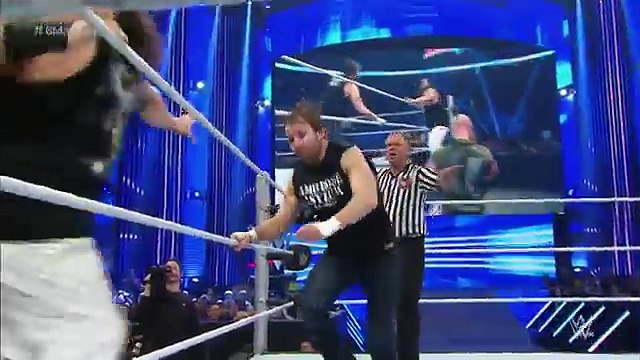 Roman Reigns, Dean Ambrose & Chris Jericho vs. Bray Wyatt, Harper & Rowan- SmackDown, Jan. 28, 2016