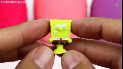 Play Doh Peppa Pig Kinder Surprise Eggs Frozen Angry Birds Spongebob
