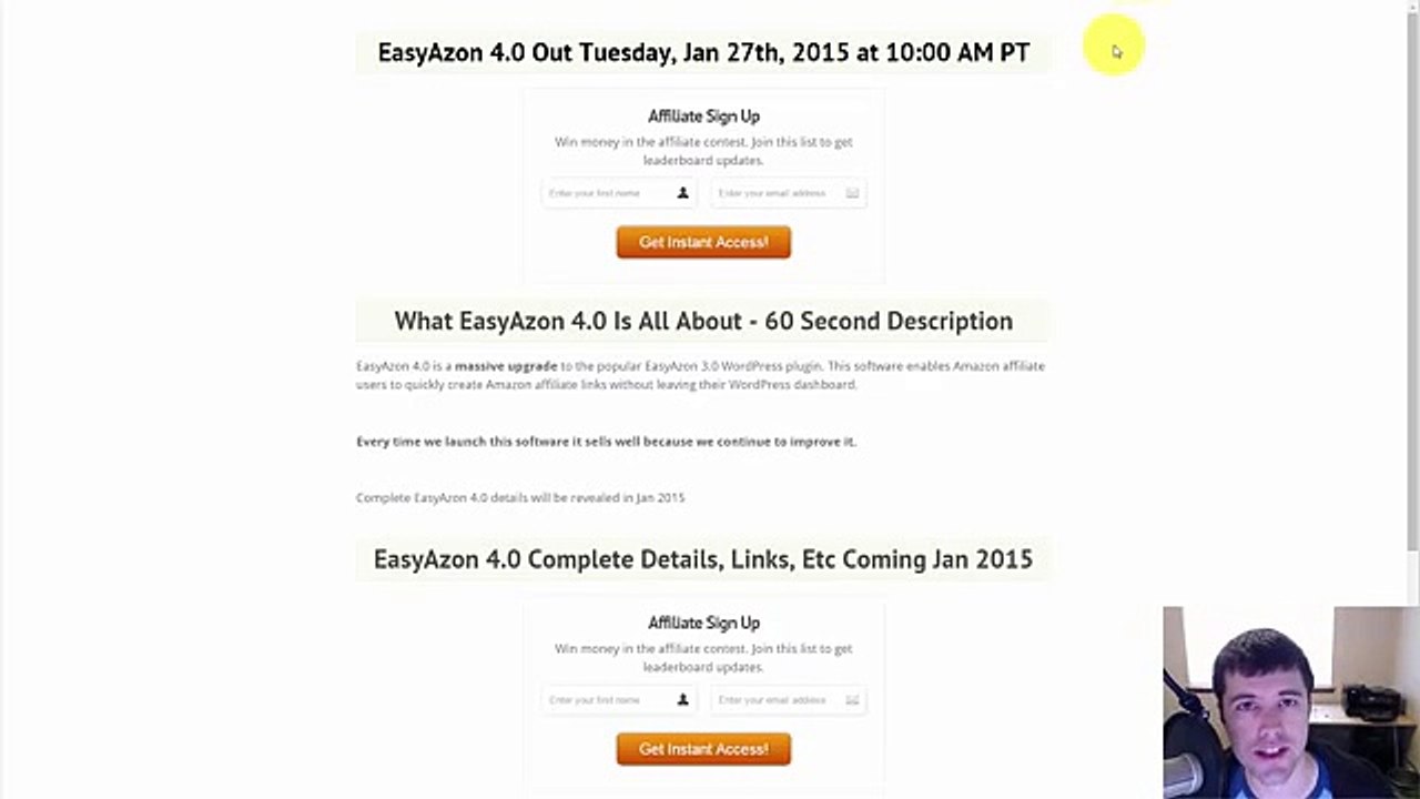 New Affiliate Page   Easy Azon