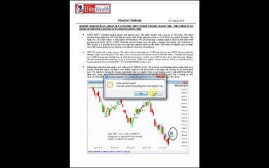 Nifty ended on a flat note in trade on Wednesday-Daily Market View