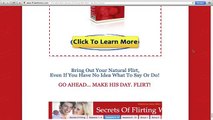 Secrets of Flirting With men Review - Scam or Legit