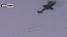 Сирия: уникальные кадры авиаудара по укрытию террористов ИГИЛ