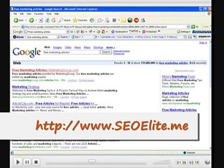 Latest Version of SEO Elite (www.SEOElite.me) that's the dot m e site