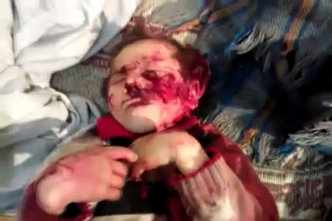 تسجيل مجزرة كرم الزيتون االمروعه بحق العوائل 11/3/2012