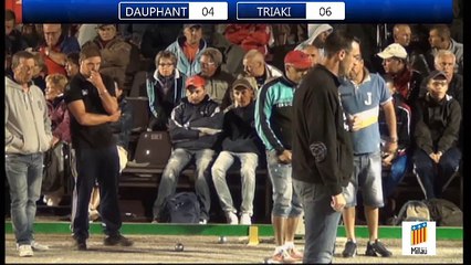 Mondial de Millau doublette 2015 : Suite 64ème DAUPHANT vs TRIAKI
