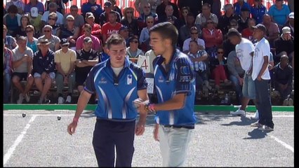 Mondial de Millau doublette 2015 : Huitième MADAGASCAR vs ITALIE