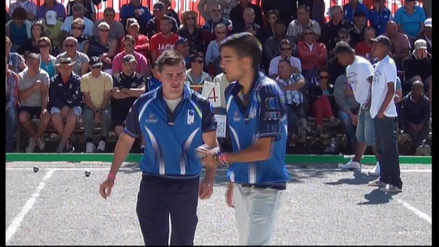 Mondial de Millau doublette 2015 : Huitième MADAGASCAR vs ITALIE
