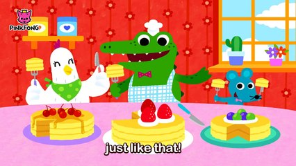 Make a Pancake | Mother Goose | Nursery Rhymes | PINKFONG Songs for Children