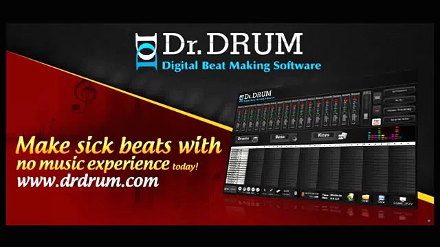 Dr Drum - make beats software - Pc and Mac compatible