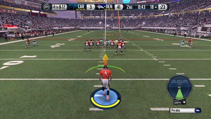 TD Roby vs Carolina Madden NFL 16