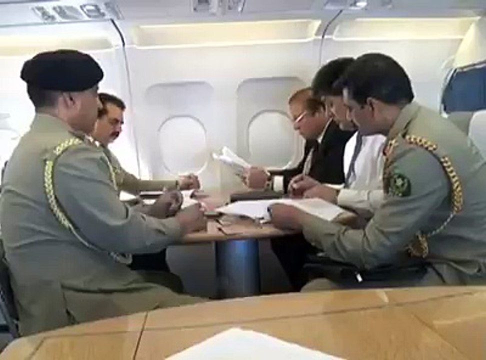 Prime Minister Muhammad Nawaz Sharif, COAS General Raheel Sharif, SAPM on Foreig