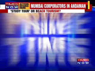 Citizen Suffering ; Corporators Enjoying at Andaman Island