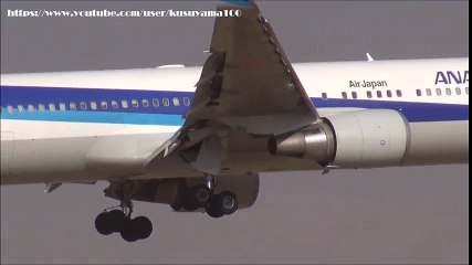 ☆春一番!!バウンド着陸!!!Strong Crosswind landing at Narita Airport!!成田空港  Crosswind Landing