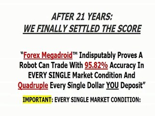 Forex Megadroid Robot Review - Get Forex Megadroid Robot